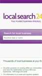 Mobile Screenshot of m.localsearch24.co.uk